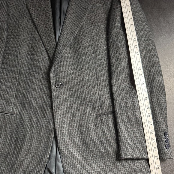 Givenchy Men's 42R Green Wool Sport‎ Coat Blazer Jacket Vintage - Picture 5 of 11